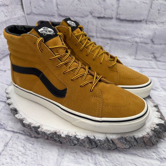 Vans Sk8-Hi Off The Wall Sneakers Wheat Suede Men’s 8 Women’s 9.5 Skater Shoes main image 9